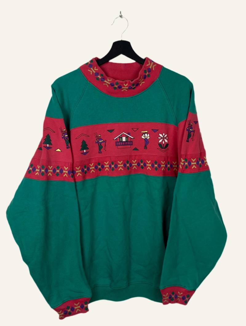 Vintage Pullover Size Xl Sweater 80S 90S von JustASecondDE