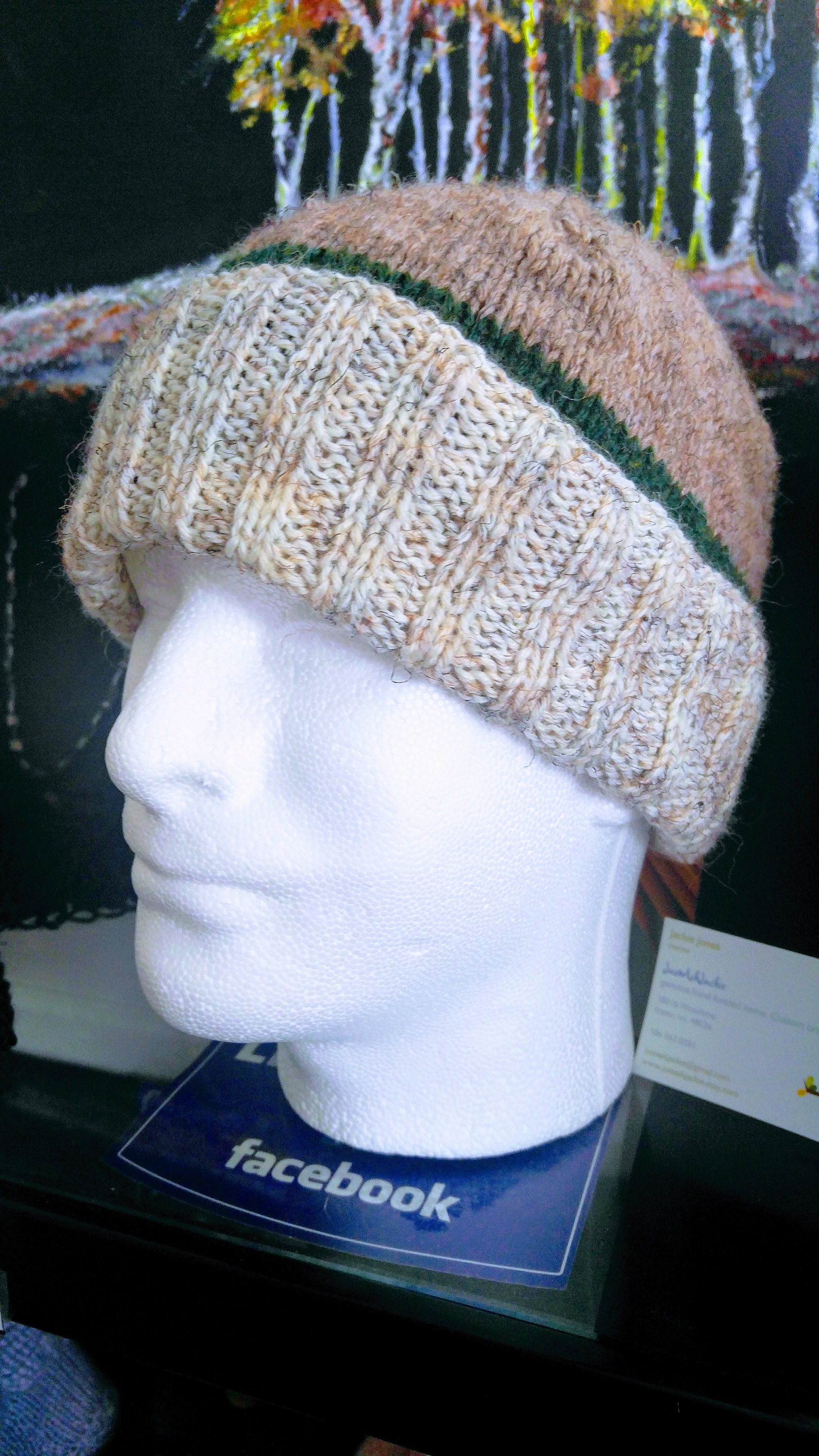 Herren Hand Gestrickte Mütze. Warm Und Langlebig. Maschinenwaschbar Herren Hand Gestrickte Mütze. Warm Und Langlebig. Maschinenwaschbar von JustAskJackie