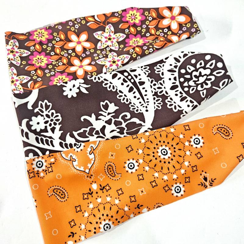 3Er Set Yoga Stirnband Workout Laufstirnband Hippie Boho Turban Festival Breites Erdig Kein Slip Frauen von JustBreatheAcc