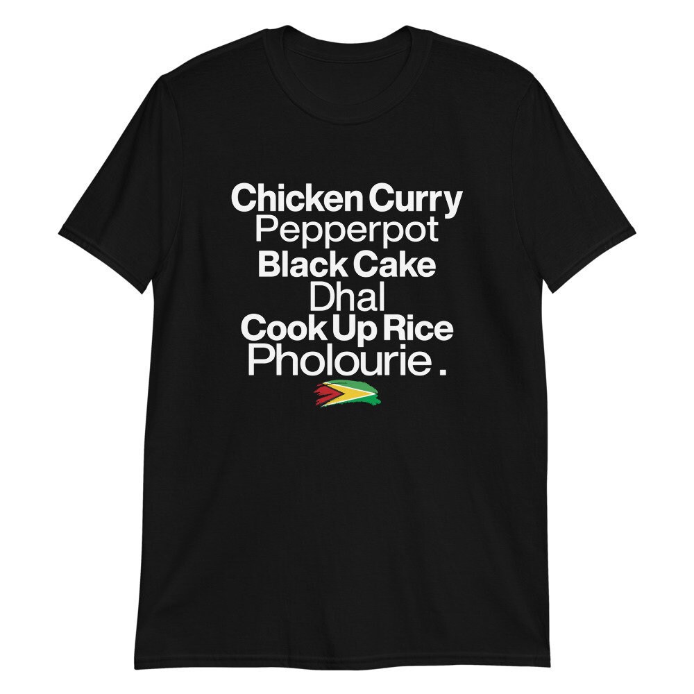 Guyana - Cultural Foods Unisex T-Shirt von JustCaribbean365