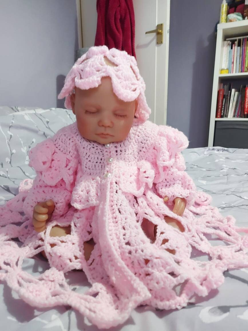 Baby Kleidung Set, Jacke Und Mütze Set 0-3 Oder 3-6 Monate, Handgefertigt Auf Bestellung von JustCreatedForYou