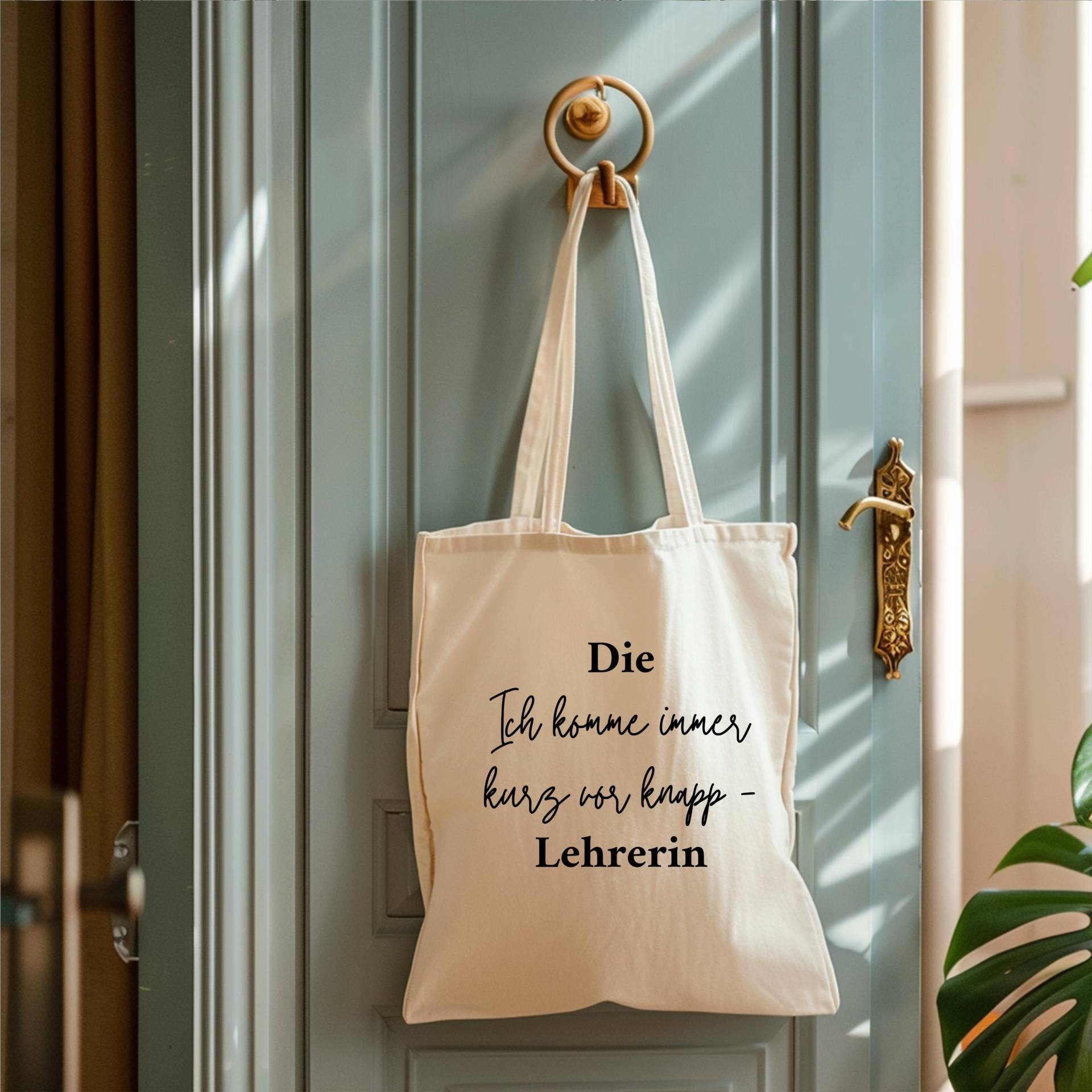 Geschenk Lehrer Lehrerin | Tasche Mit Spruch Witzig Dankeschön Grundschule Danke Geschenkidee Ende Schuljahr von JustEssentialsForYou
