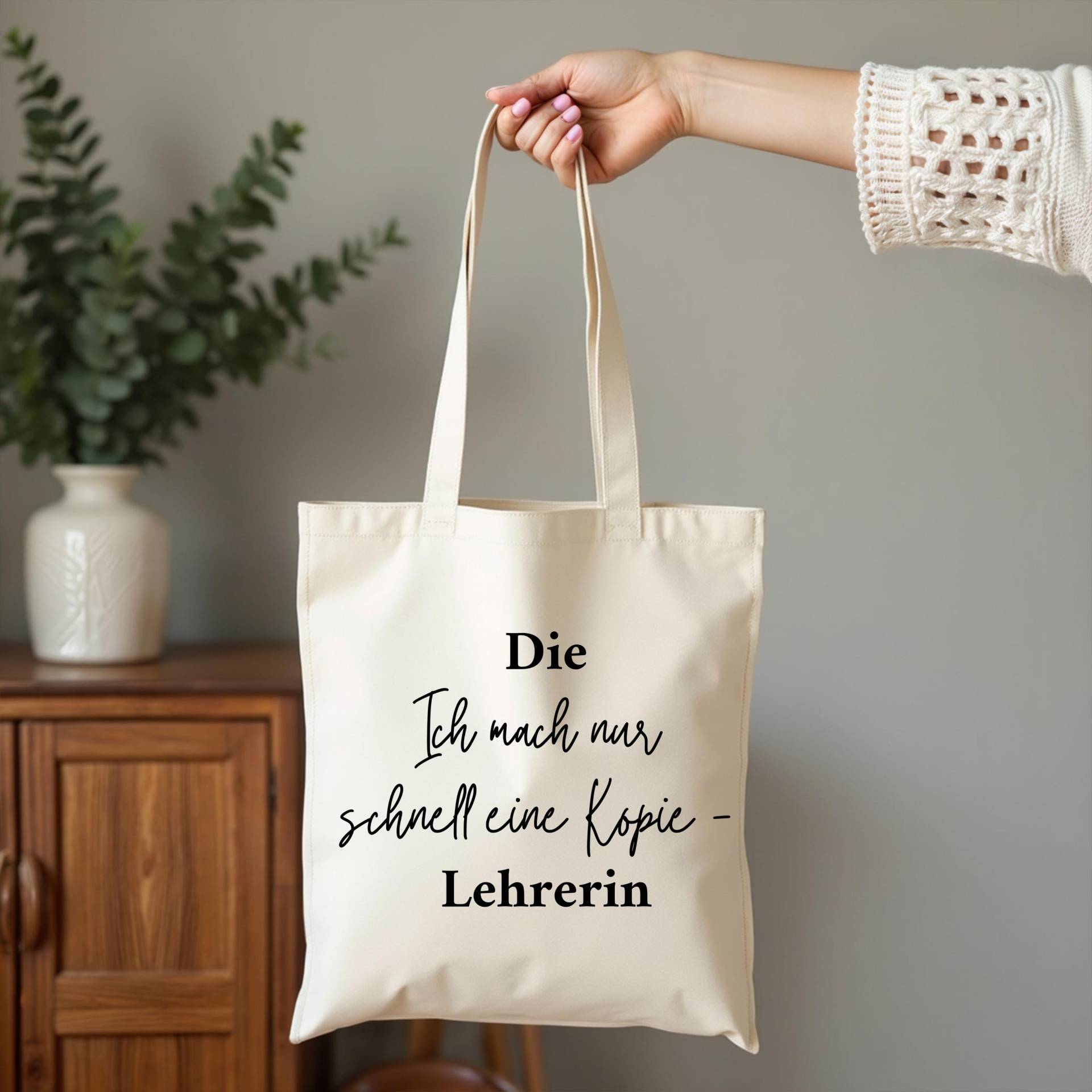 Geschenk Lehrer Lehrerin | Tasche Mit Spruch Witzig Dankeschön Grundschule Danke Geschenkidee Ende Schuljahr von JustEssentialsForYou