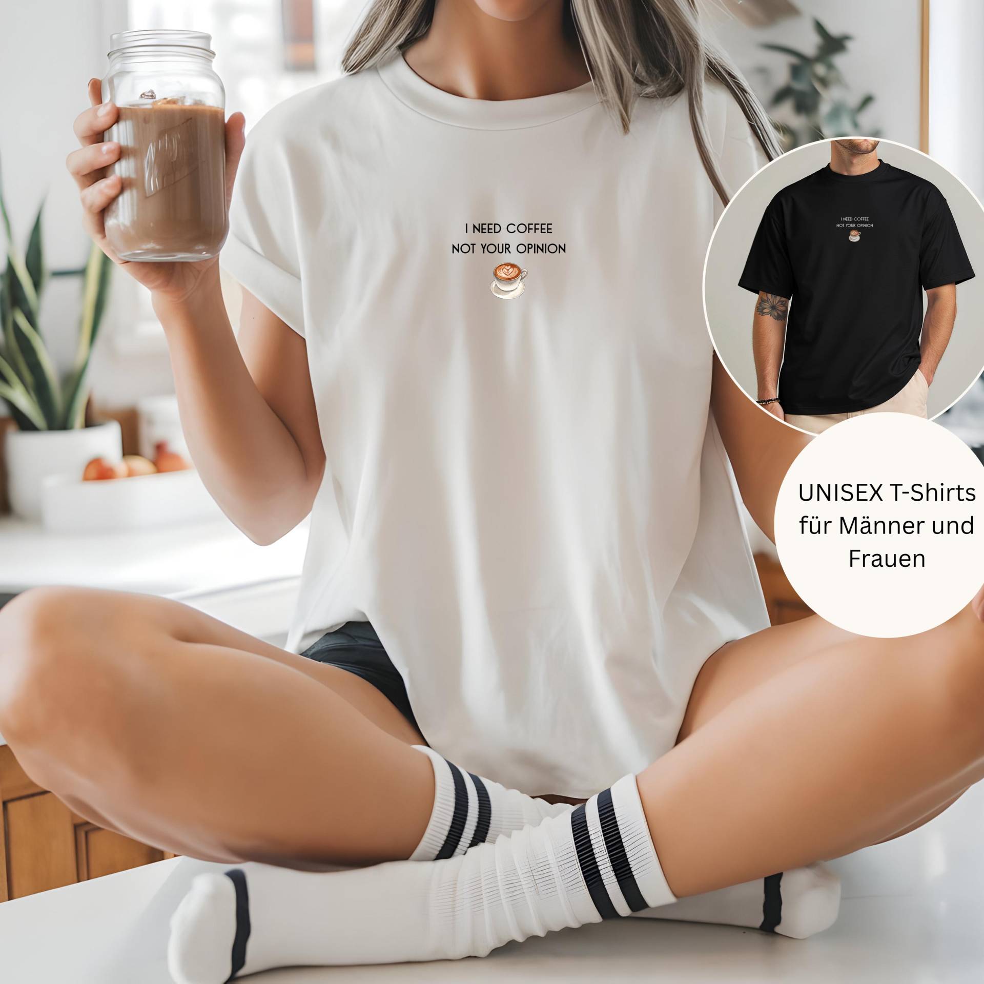 statement T-Shirt Kaffeeliebhaber | Geschenk Kaffee Geschenkidee Geburtstagsgeschenk Shirt Mit Spruch von JustEssentialsForYou