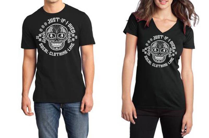 Sugar Skull Shirt von JustIfIDied