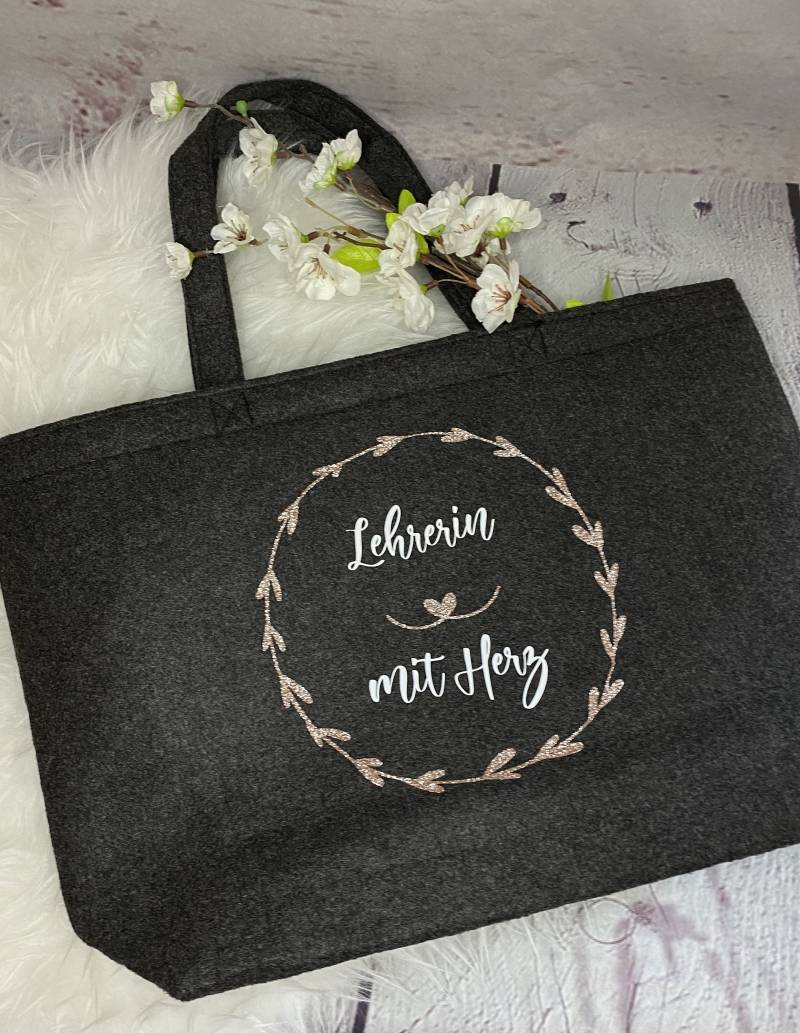 Shopper Filz Lehrerin/Lehrer Shopper Filz Lehrerin/Lehrer von JustLoveMoments