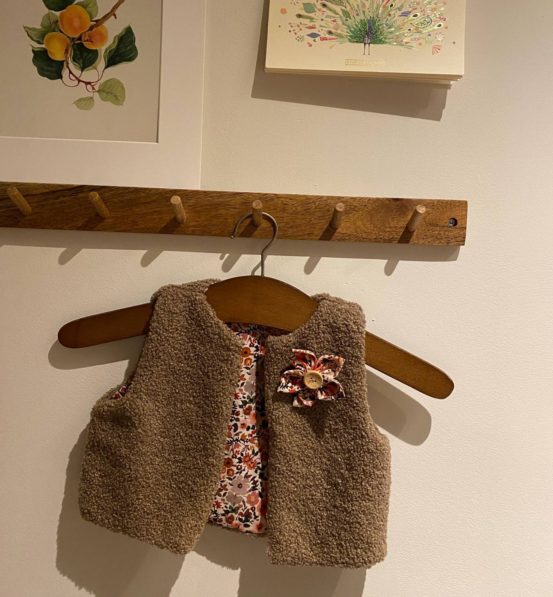 Kinderweste Handgenäht Kinderweste Handgenäht von JustMaryThings