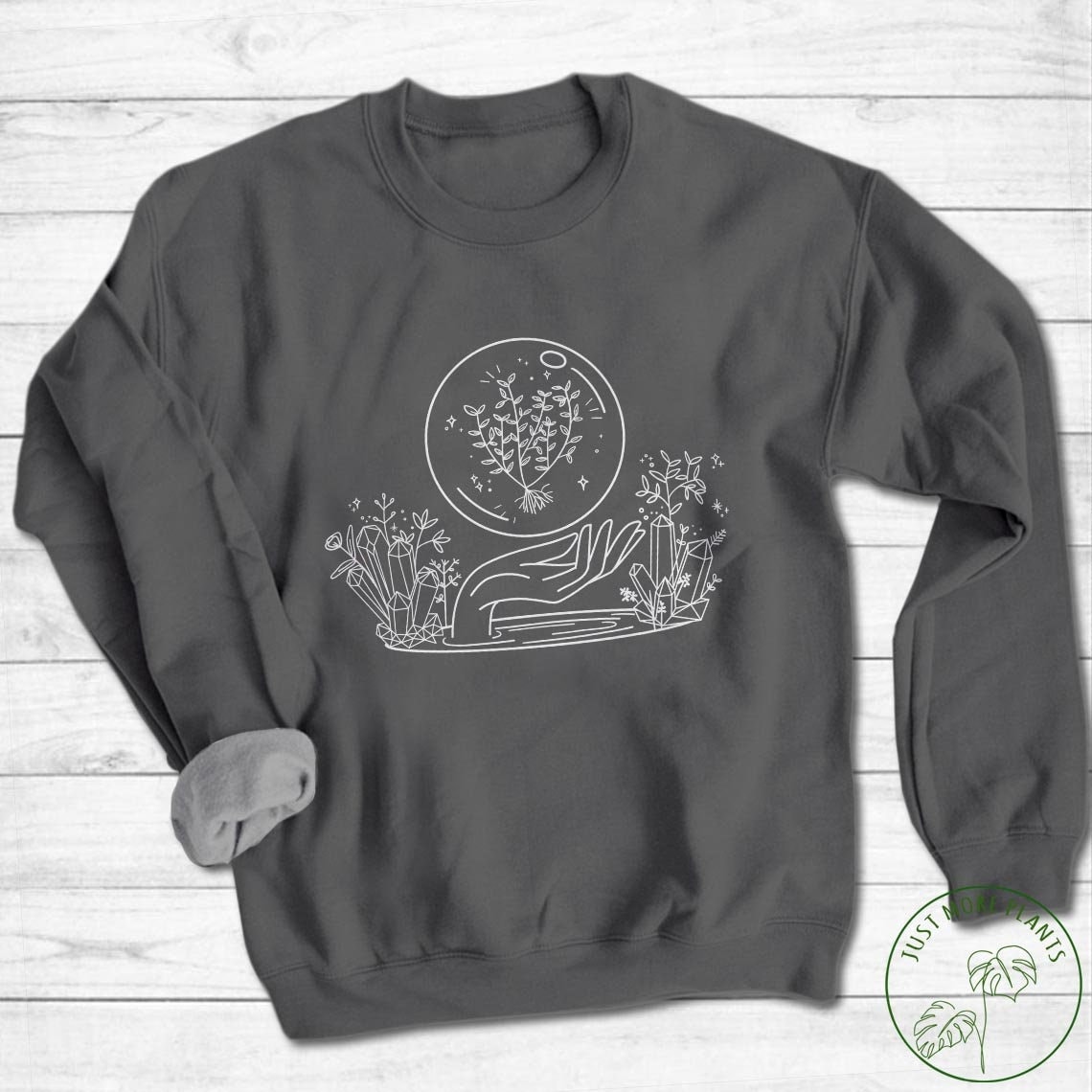 Pflanzen Sweatshirt, Grünes Hexen Pflanzengeschenk, Pflanzenliebhaber Geschenk, Mama Geschenk Für Pflanzer Pflanzen Sweatshirt, Grünes Hexen Pflanzengeschenk, Pflanzenliebhaber Geschenk, Mama Geschenk Für Pflanzer von JustMorePlants
