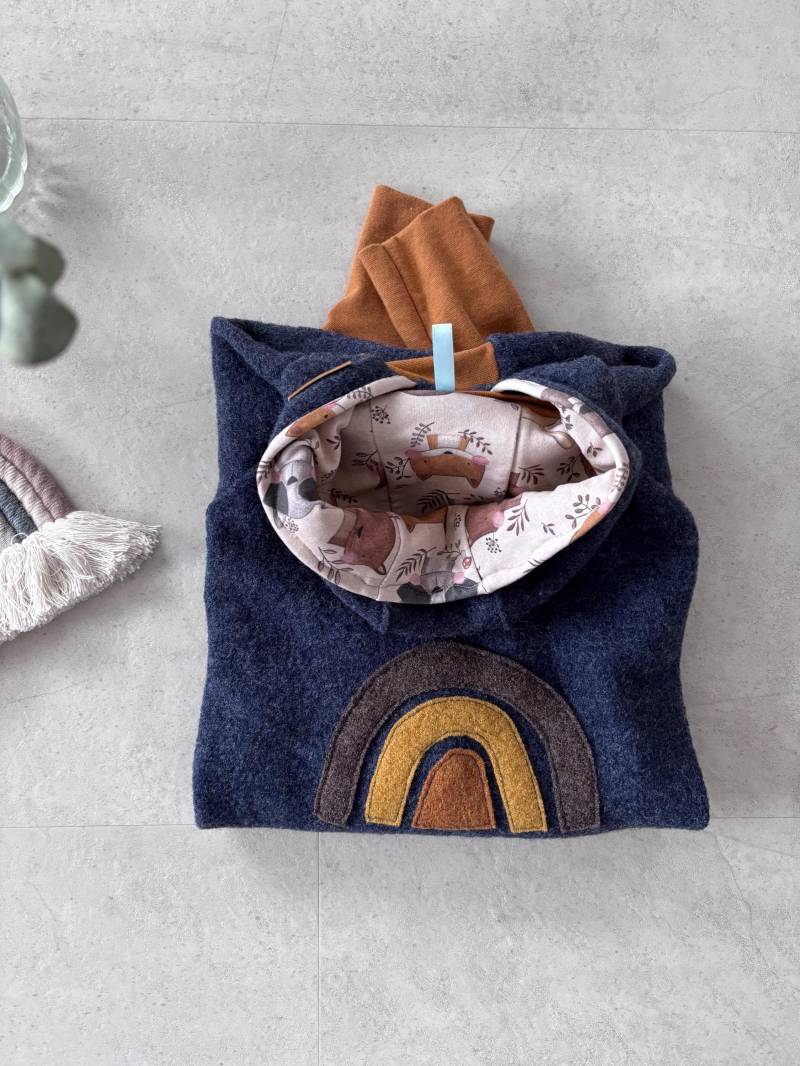 Walkoverall, Walkanzug Für Kinder Und Babys Mit Regenbogen Applikation von JustPurebyjpatelier