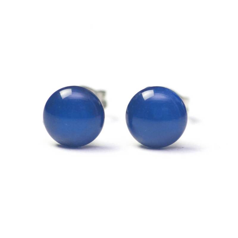 Mini Ohrstecker Mit Polaris Perle Blau - Edelstahl Schmuck Geschenkidee Just Trisha Mini Ohrstecker Mit Polaris Perle Blau - Edelstahl Schmuck Geschenkidee Just Trisha von JustTrisha