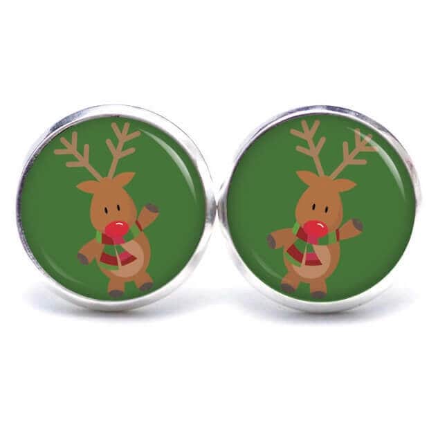 Ohrstecker/Ohrhänger Weihnachten Rudolph Xmas Reindeer Geschenkidee Von Just Trisha von JustTrisha