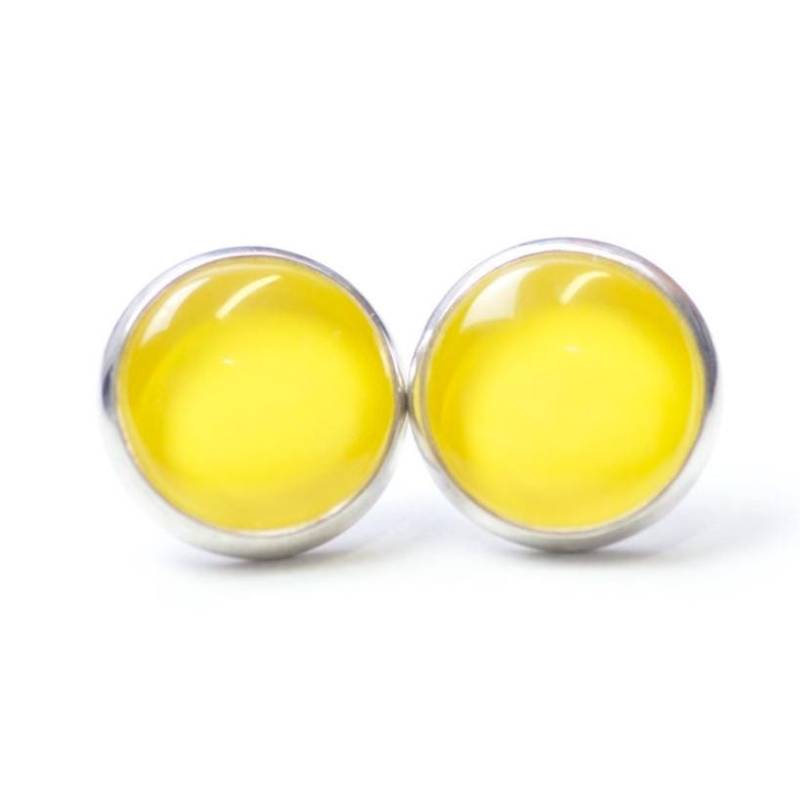 Ohrstecker Ohrhänger Clipse Zitronen Gelb - Verschiedene Größen Geschenkidee Von Just Trisha von JustTrisha