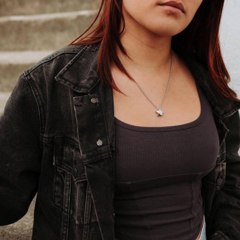 Kleine Urne Mit Stern, Edelstahl-Aschehalter, Personalisierte Gravur - Haustier-Denkmal von JustVial