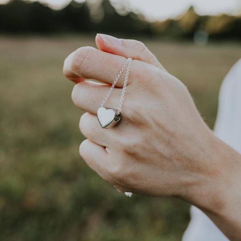 Personalisierte Urne Asche Halskette - Gravur Haustier Gedenkstätte von JustVial