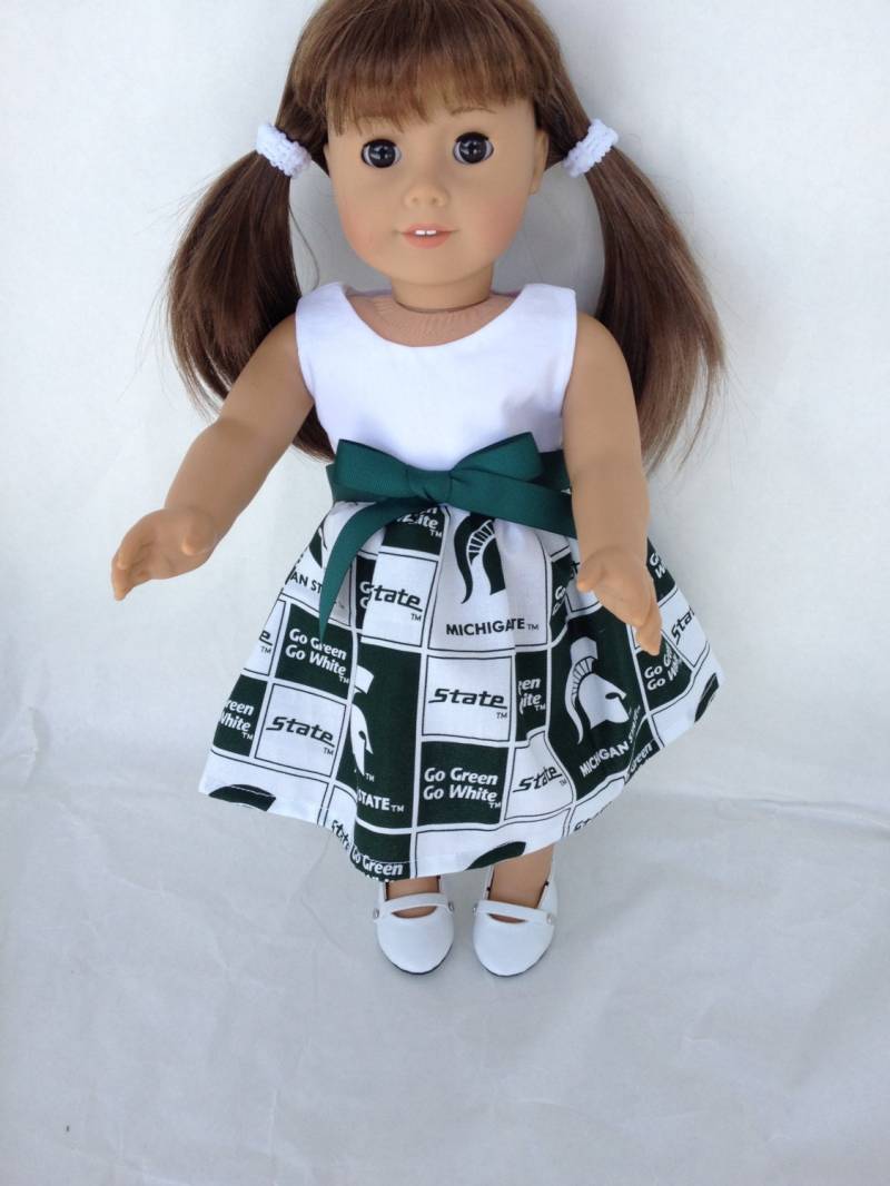 Michail State Block 18-Zoll-Puppenspieltagkleid, Passend Für 18-Zoll-Puppen Wie American Girl Und Ähnliche von JustaTad4Dolls