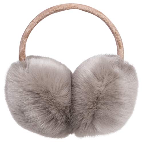 Justay Comf Ohrenschützer Damen Ohrenwärmer Verstellbarer Winter kuscheliger Earmuffs Warme Toll Geschenk für Frauen,Einheitsgröße,A-Khaki von Justay Comf