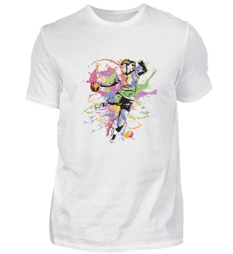 Handball Woman Figur - T- Shirt Unisex von Justhandball