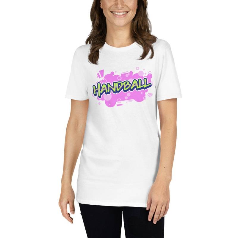 Kurzärmeliges Unisex-T-Shirt von Justhandball