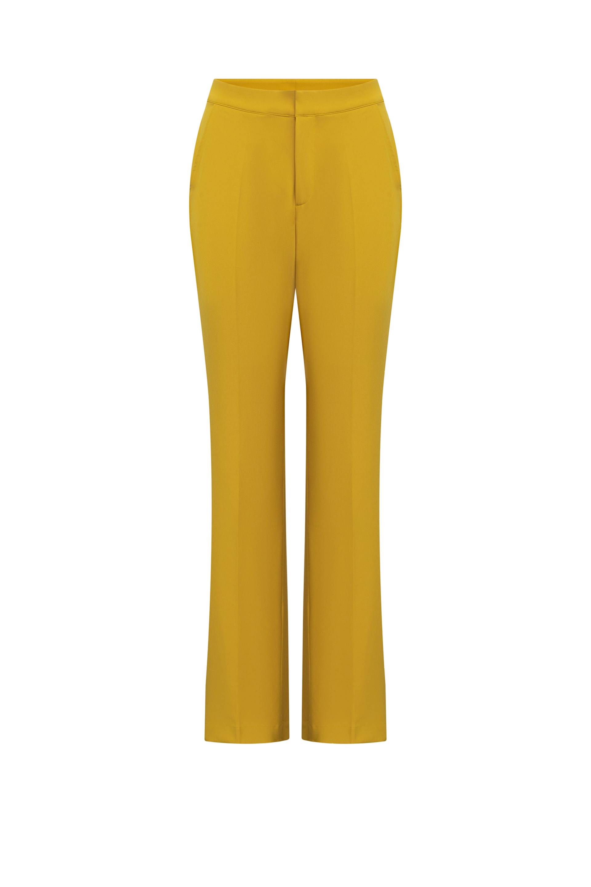JUSTIN TONG | Saigon Pant | Women's Yellow Straight leg pants von JUSTIN TONG