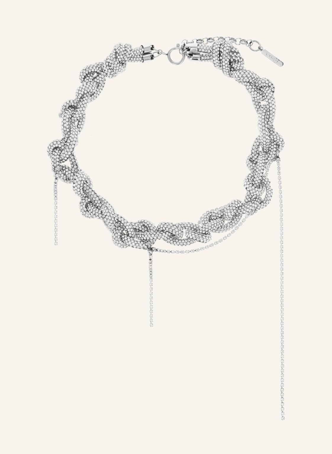 Justine Clenquet Halsketten Chrysta Choker By Glambou silber von Justine Clenquet