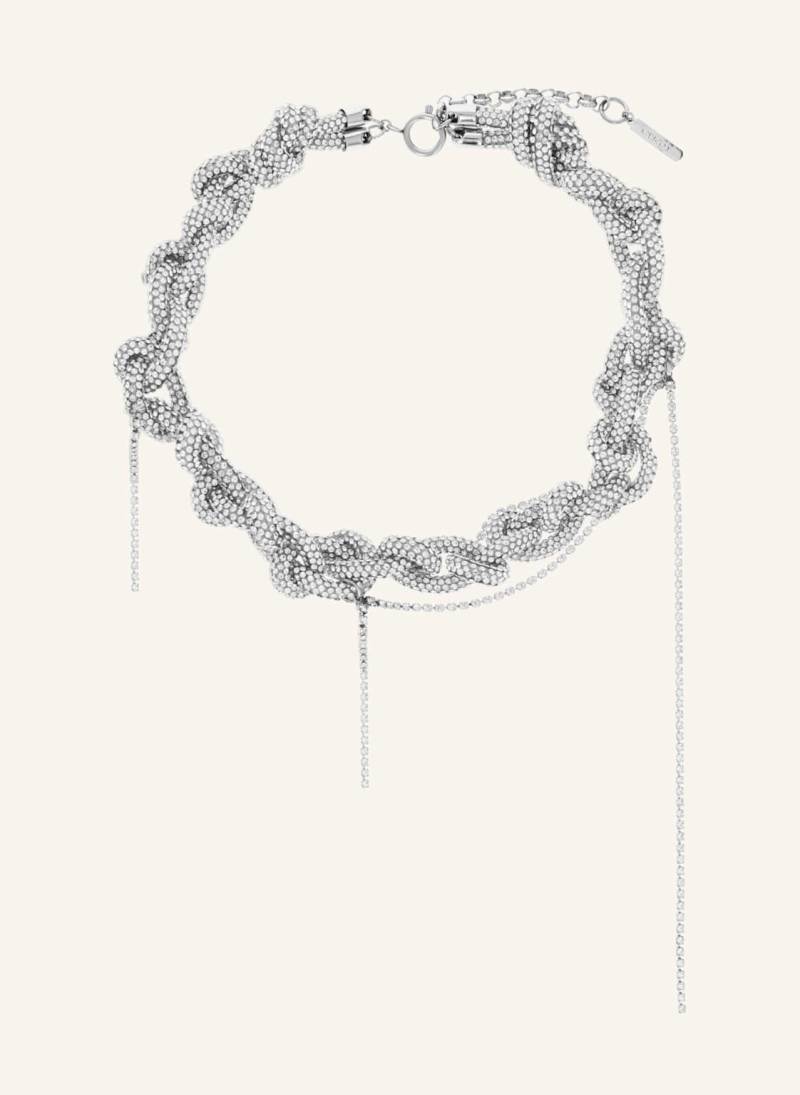 Justine Clenquet Halsketten Chrysta Choker By Glambou silber von Justine Clenquet