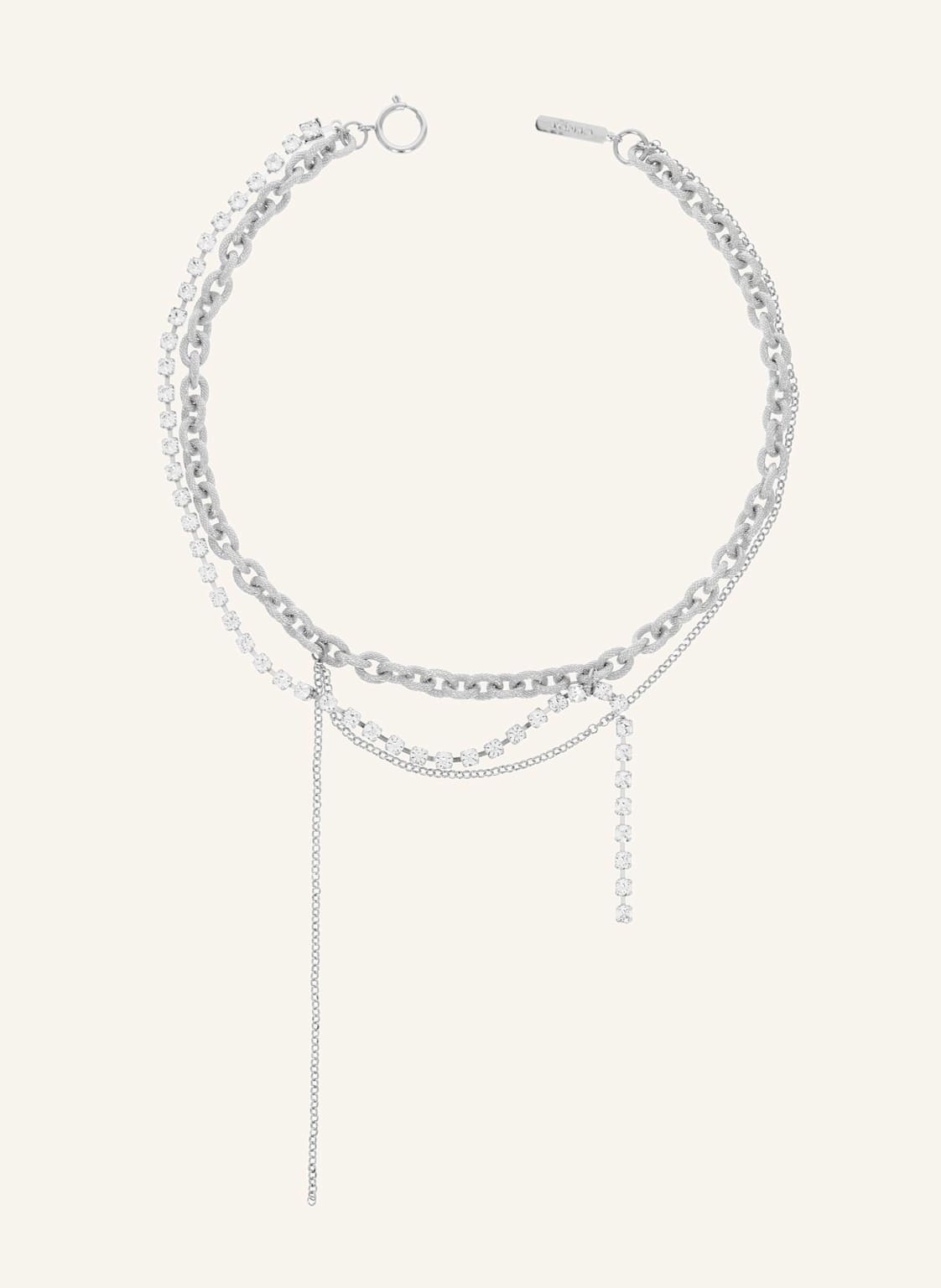 Justine Clenquet Halsschmuck Daisy Necklace By Glambou silber von Justine Clenquet