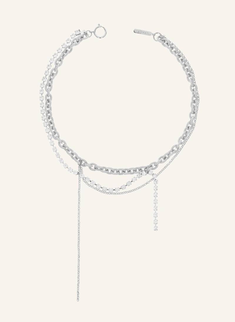 Justine Clenquet Halsschmuck Daisy Necklace By Glambou silber von Justine Clenquet