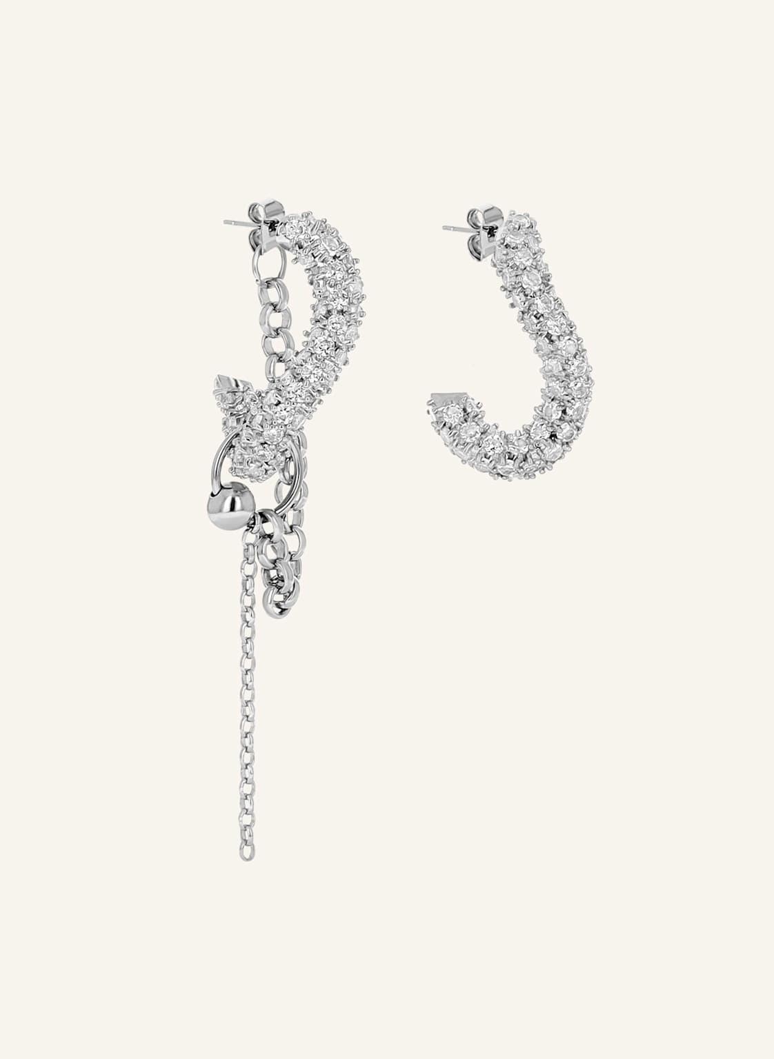 Justine Clenquet Ohrhänger Lotta Earrings By Glambou silber von Justine Clenquet