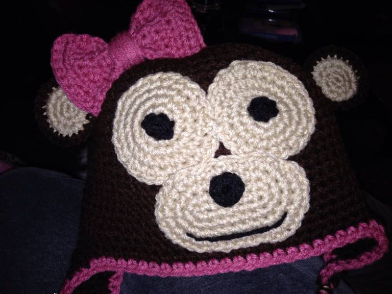 Affe | Häkelmütze, Mütze, Beanie Im Dschungelspaß Affe | Häkelmütze, Mütze, Beanie Im Dschungelspaß von JustinesCCC