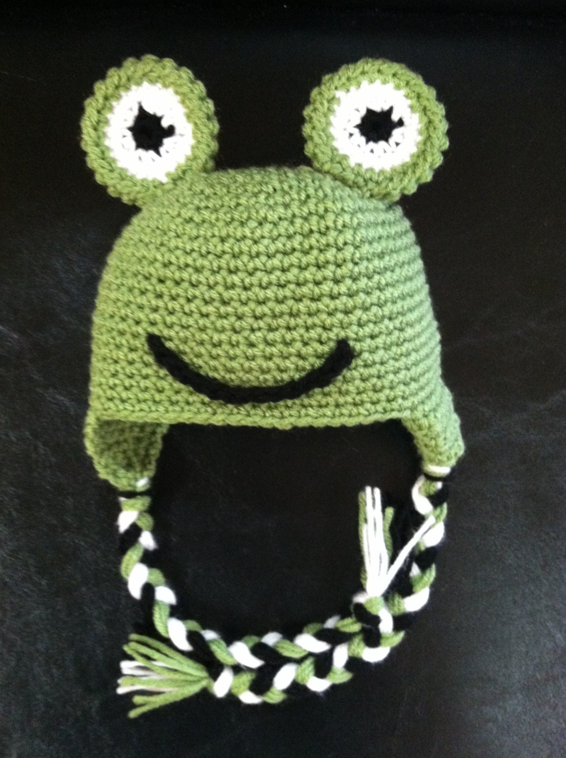 Frosch | Grüne Mütze, Beanie Fröschchen Froggy von JustinesCCC