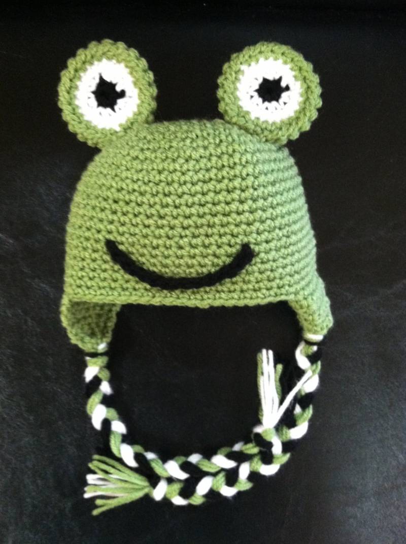 Frosch | Grüne Mütze, Beanie Fröschchen Froggy Frosch | Grüne Mütze, Beanie Fröschchen Froggy von JustinesCCC