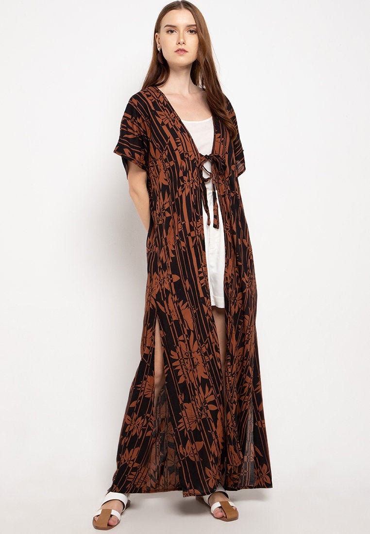 Karina Kaftan Braun Schwarz Karina Kaftan Braun Schwarz von JustjodesignCo