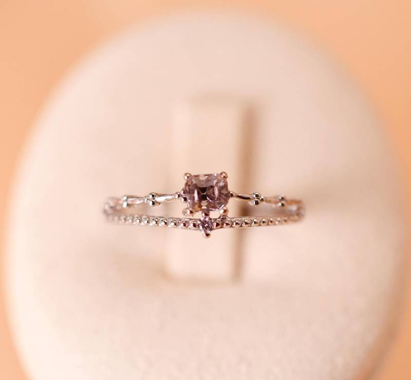 Natürlicher Spinell Ring Schmuck Perfektes Geschenk Für Sie 925Er Sterlingsilber Veroldet Verstellbar von JustringSJ