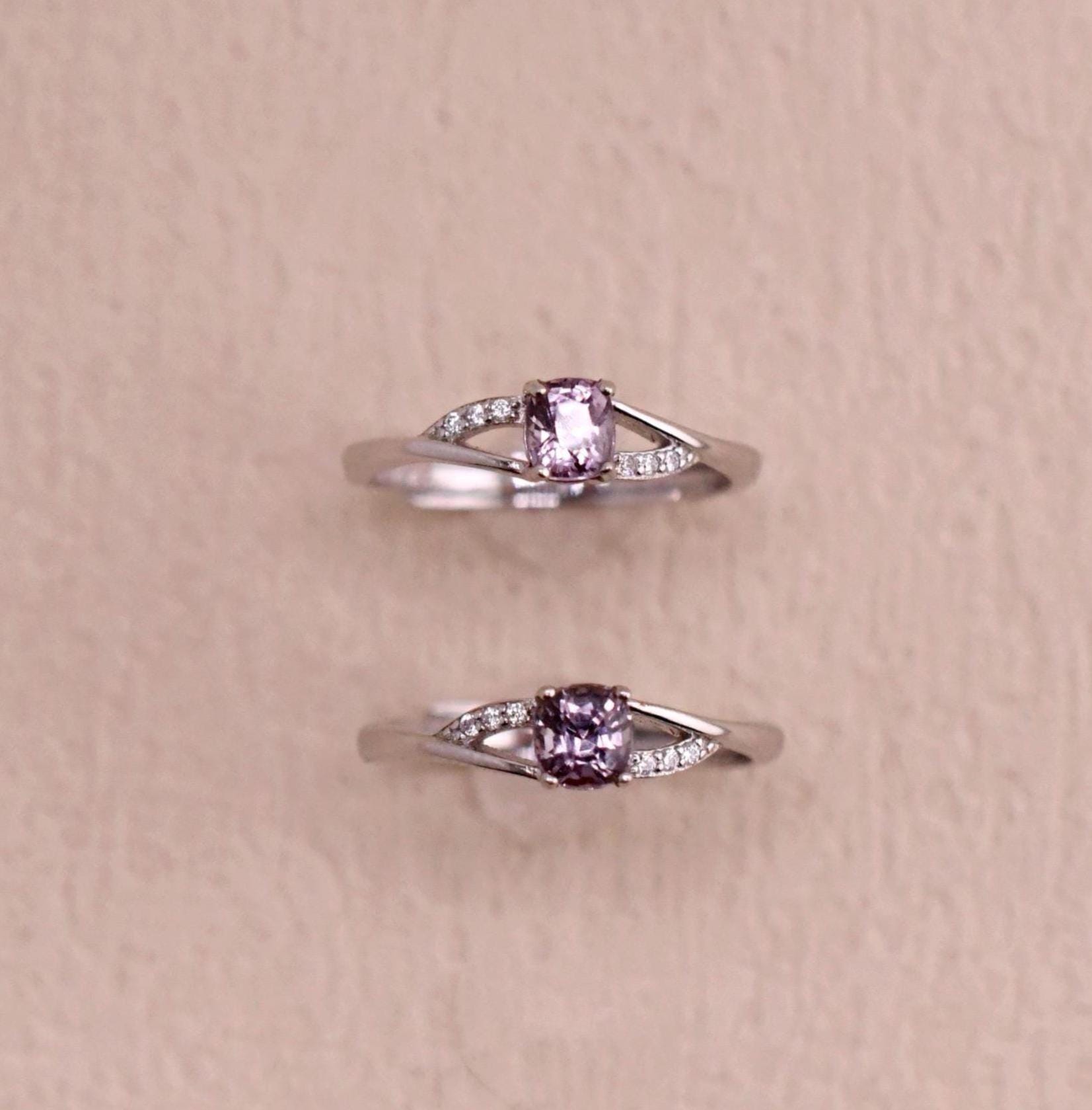 Natürlicher Spinell Ring Schmuck Perfektes Geschenk Für Sie 925Er Sterlingsilber Veroldet Verstellbar von JustringSJ