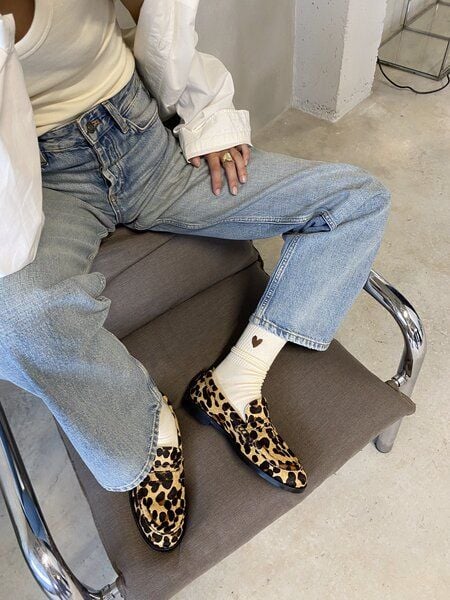 Jutelaune Brown Heart Socks von Jutelaune