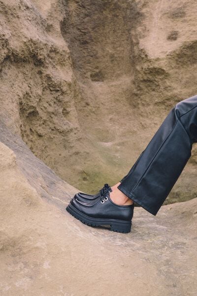 Jutelaune Cord Chunky Shoes von Jutelaune