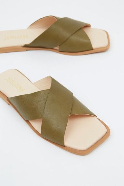 Jutelaune Crossed Sandals von Jutelaune