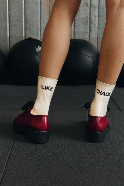 Jutelaune I Like Chaos Socken von Jutelaune