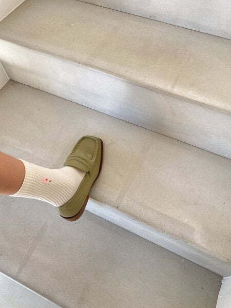 Jutelaune Rosa Flower Socks von Jutelaune