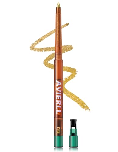 Jutqut Gold Chameleon Eyeliner, Waterproof & Long Lasting Metallic Eye Liner, Glitter Colour Make-up Gel Eyeliner, Smudge-proof Shimmer Colourful Gel Eye Pencil, Highly Pigmented Sparkling Eyeshadow von Jutqut