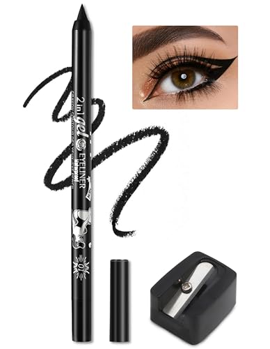Jutqut Gel Eyeliner Matte, Schwarz Wasserfest Eye Pencil, Waterproof Long Lasting Liner Stick, Eyeliner Stift Wischfest Tattoo, Crème Glatt Metallisch Lidschattenstift, Wasserfester Eyeliner For Women Jutqut Gel Eyeliner Matte, Schwarz Wasserfest Eye Pencil, Waterproof Long Lasting Liner Stick, Eyeliner Stift Wischfest Tattoo, Crème Glatt Metallisch Lidschattenstift, Wasserfester Eyeliner For Women von Jutqut