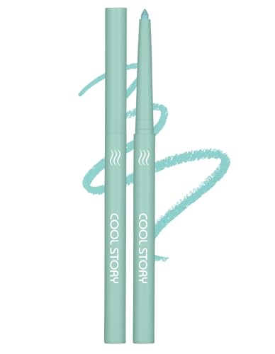 Jutqut Matte Gel Eyeliner, Wasserfest und Wischfest Eyeliner Stift, Langanhaltend Vegan Lidstrich Stift für Schnelltrocknung, Hohe Farbwiedergabe Eye Liner, Grüner Eyelinerstift #06 von Jutqut