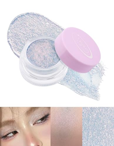 Jutqut Lidschatten Lila, Hochpigmentiert Shimmer Creme Lidschatten, Wasserfest & Langleg Single eyeshadow 03, Vegan Augen Make Up Verblendbar & Faltenfreies, Anti-Flecken Eye Glitzer Lidschatten Jutqut Lidschatten Lila, Hochpigmentiert Shimmer Creme Lidschatten, Wasserfest & Langleg Single eyeshadow 03, Vegan Augen Make Up Verblendbar & Faltenfreies, Anti-Flecken Eye Glitzer Lidschatten von Jutqut