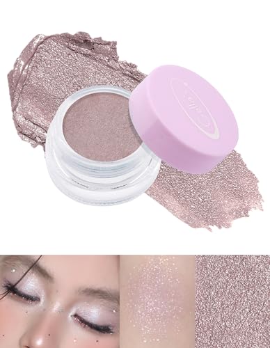 Jutqut Lidschatten Blau, Hochpigmentiert Shimmer Creme Lidschatten, Wasserfest & Langleg Single eyeshadow 04, Vegan Augen Make Up Verblendbar & Faltenfreies, Anti-Flecken Eye Glitzer Lidschatten Jutqut Lidschatten Blau, Hochpigmentiert Shimmer Creme Lidschatten, Wasserfest & Langleg Single eyeshadow 04, Vegan Augen Make Up Verblendbar & Faltenfreies, Anti-Flecken Eye Glitzer Lidschatten von Jutqut