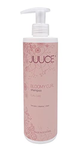 JUUCE Bloomy Curl Low-poo Shampoo, 450 ml - Für Curly Girl Methode - Ohne sulfate, silikone und Parabene - Reinigt und spendet feuchtigkeit - Ergebnis: definiert und verstärkt Locken von Juuce