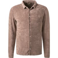 JUVIA Herren Hemd beige Frottee von Juvia