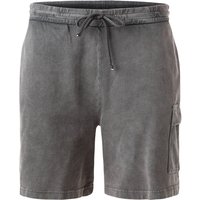 JUVIA Herren Cargoshorts grau Baumwolle von Juvia