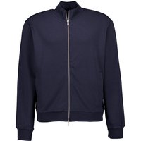 JUVIA Herren Sweatjacke blau unifarben von Juvia