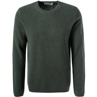 JUVIA Herren Pullover grün Kaschmir unifarben von Juvia