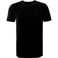 JUVIA Herren T-Shirt schwarz Baumwolle von Juvia